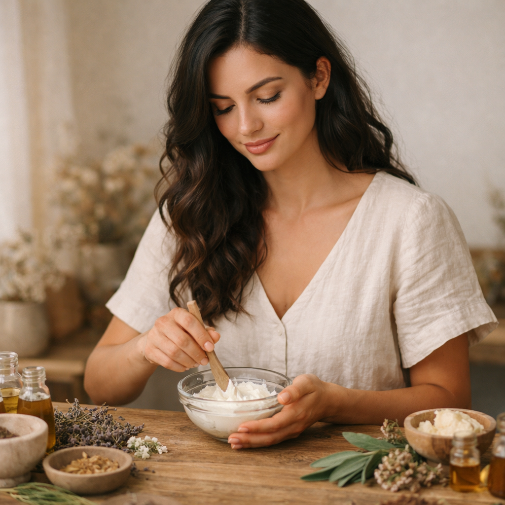 homemade cosmetics, natural cosmetics